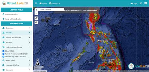 logo of ndrrmc|philippine flood hazard map.